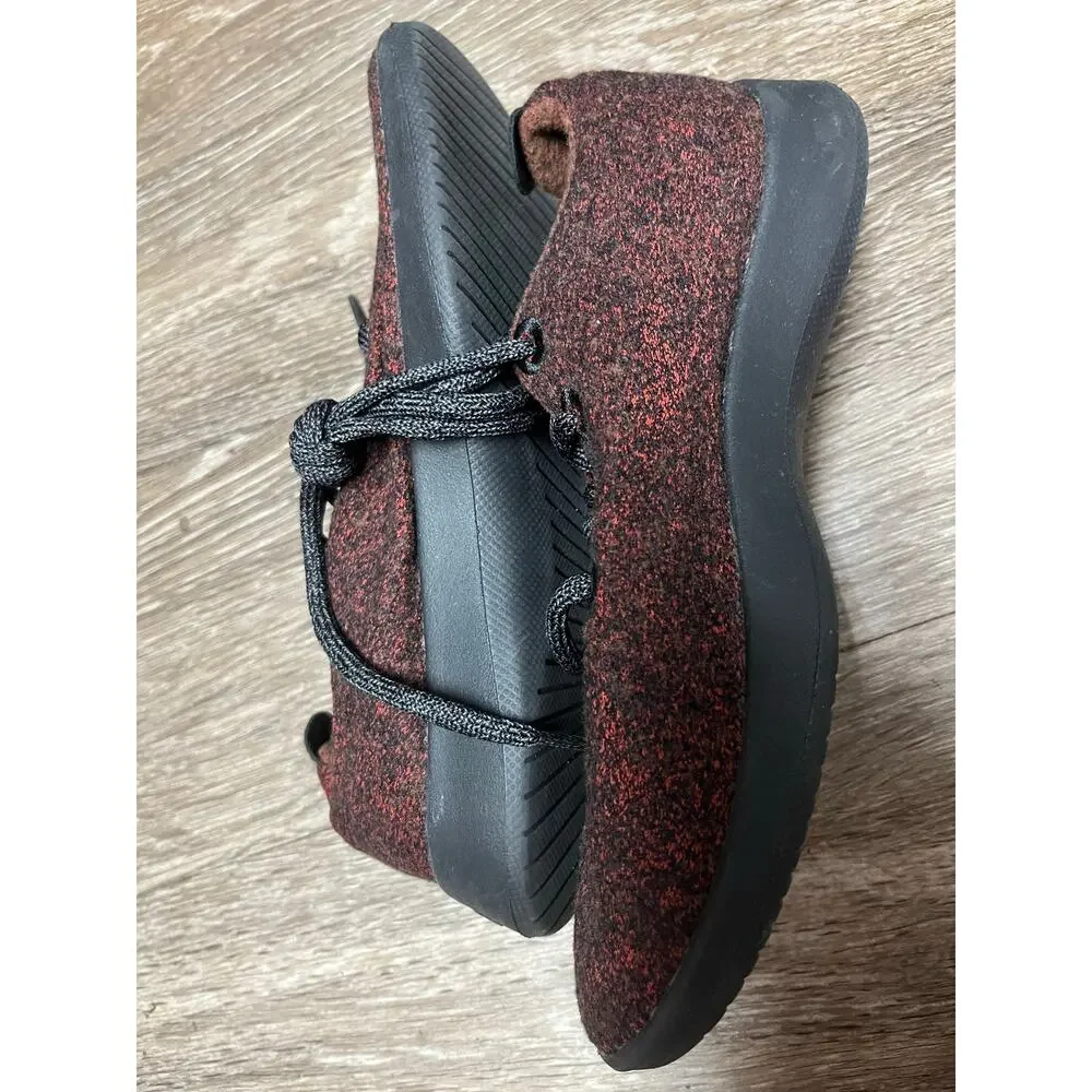 Allbirds Limited Edition Wool Runners in Dark Kea Red Women’s size 7